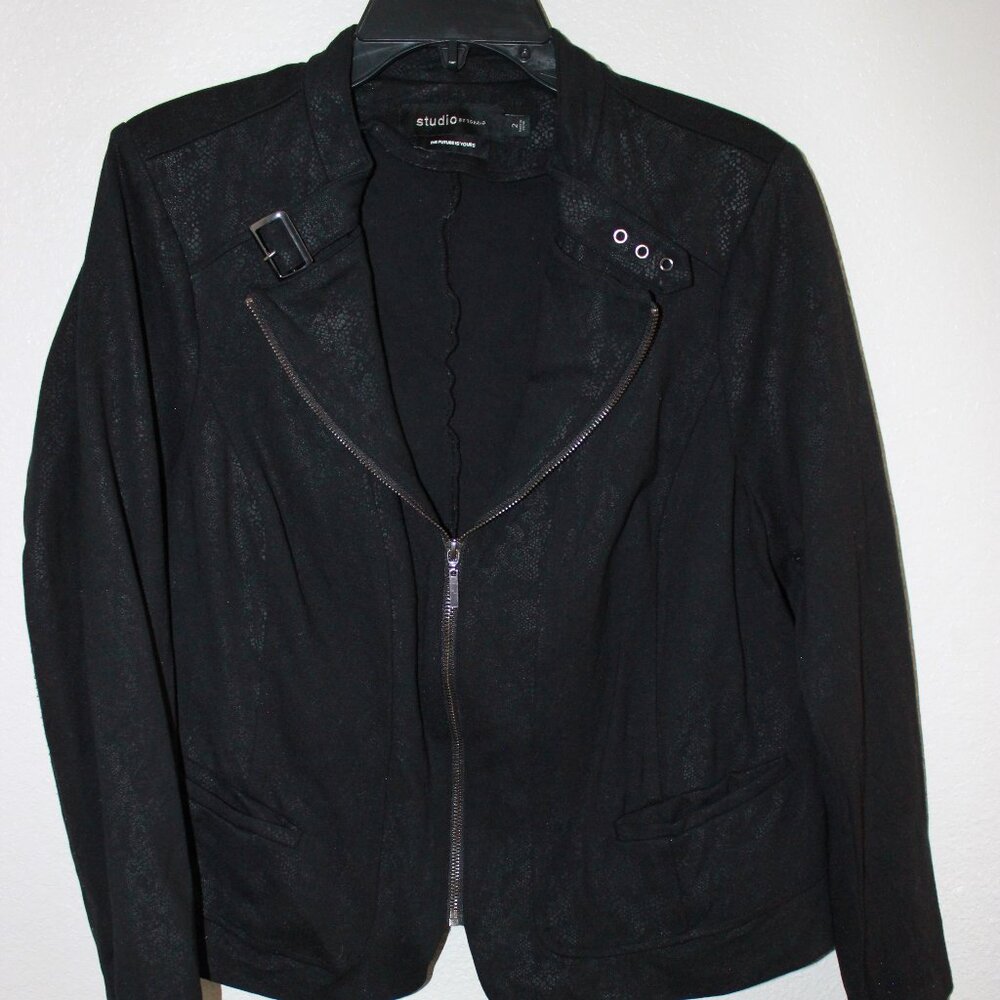 Black Torrid Studio Casual Jacket ✨/Size 2 (18-20)/Perfect Stretch/with Hardware